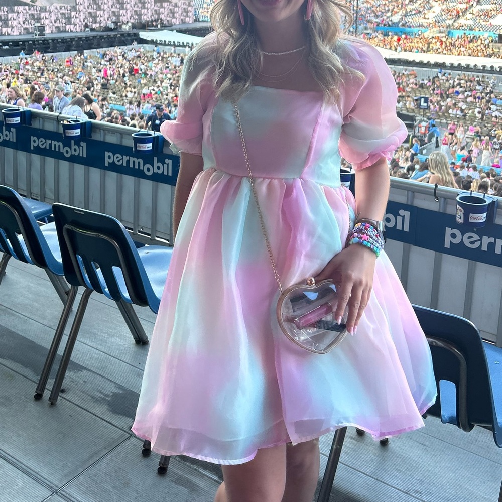 Taylor Swift Eras Lover Rainbow Dress